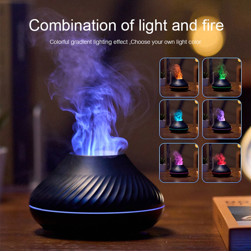 Mini Volcano Flame Diffuser